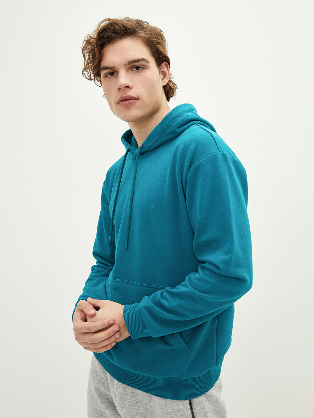 Long Sleeve Men's Hoodie-1