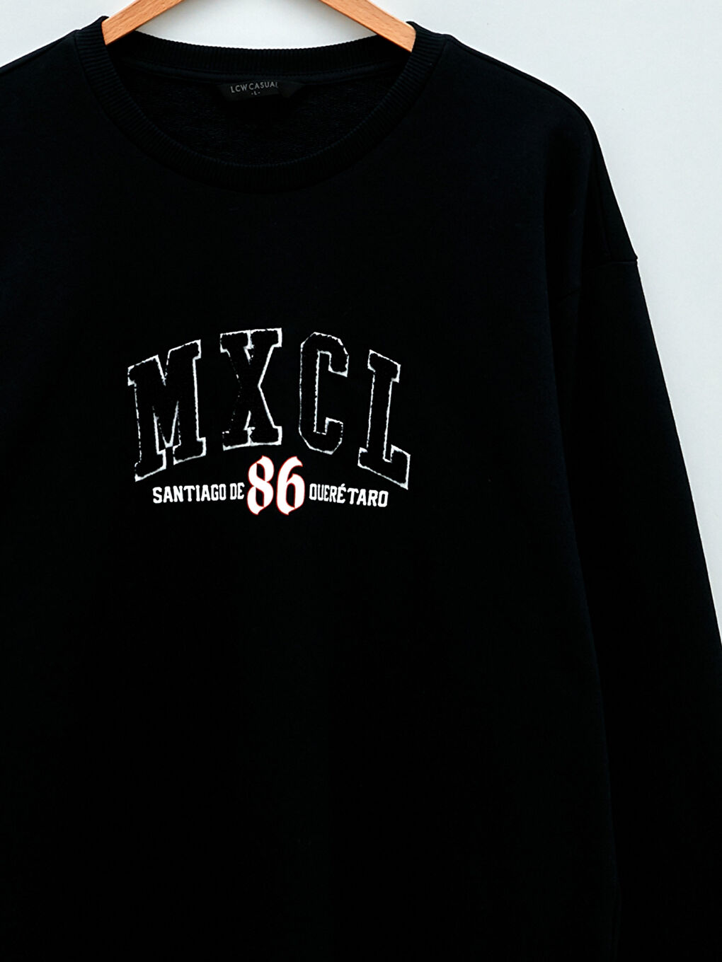 XSIDE Bisiklet Yaka Uzun Kollu Baskılı Erkek Sweatshirt -S2AE84Z8-RMP