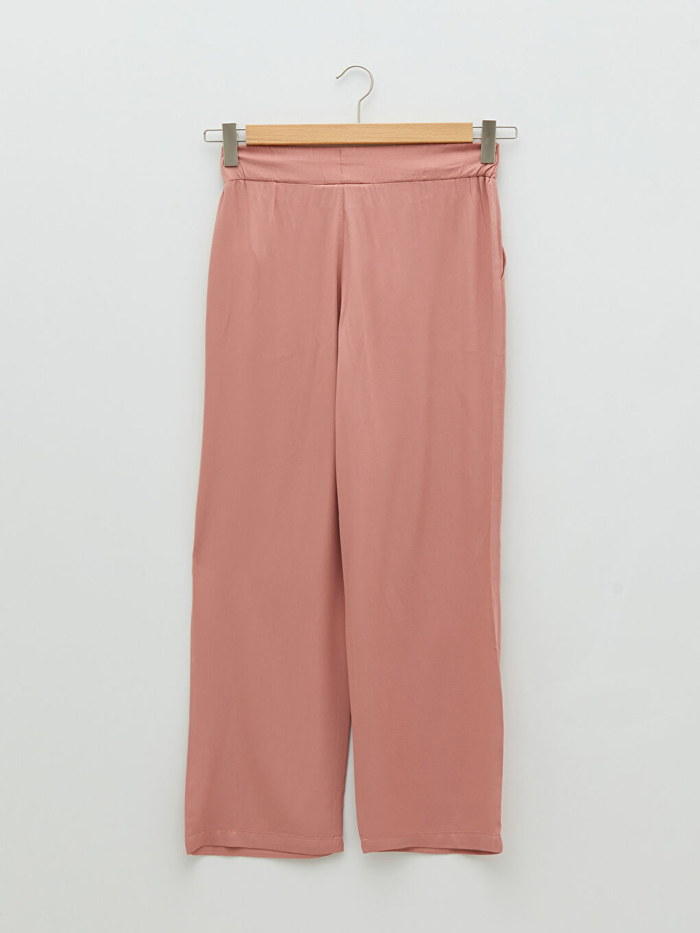 بنطلون للسيدات بخصر مرن وجيوب مستقيمة مصنوع من الفيسكوز-6