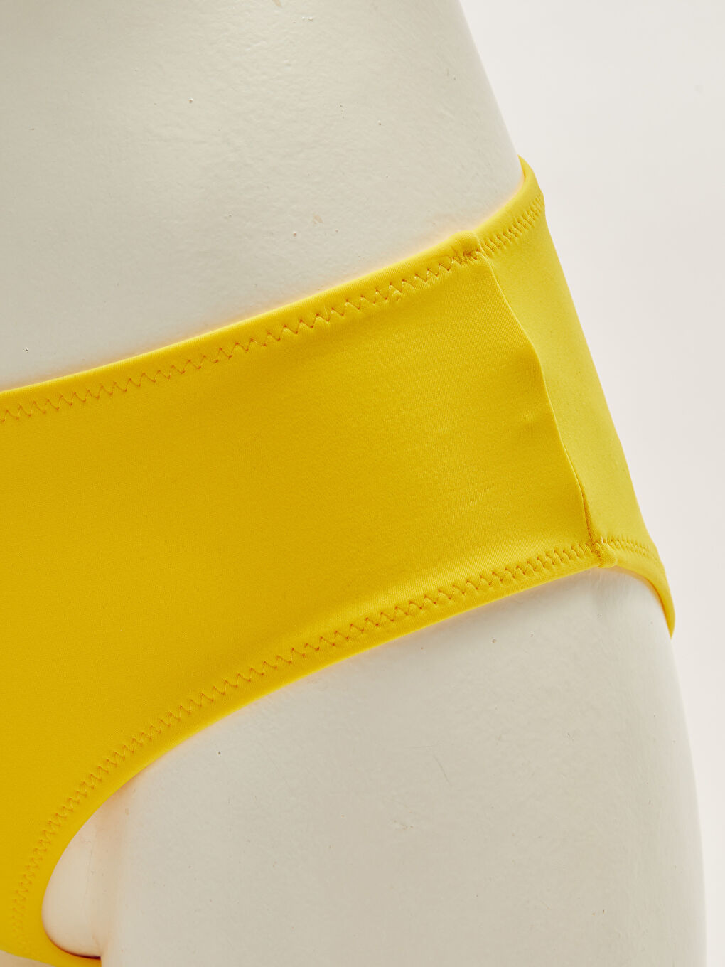 Sarı Kadın Düz Bikini Alt-2