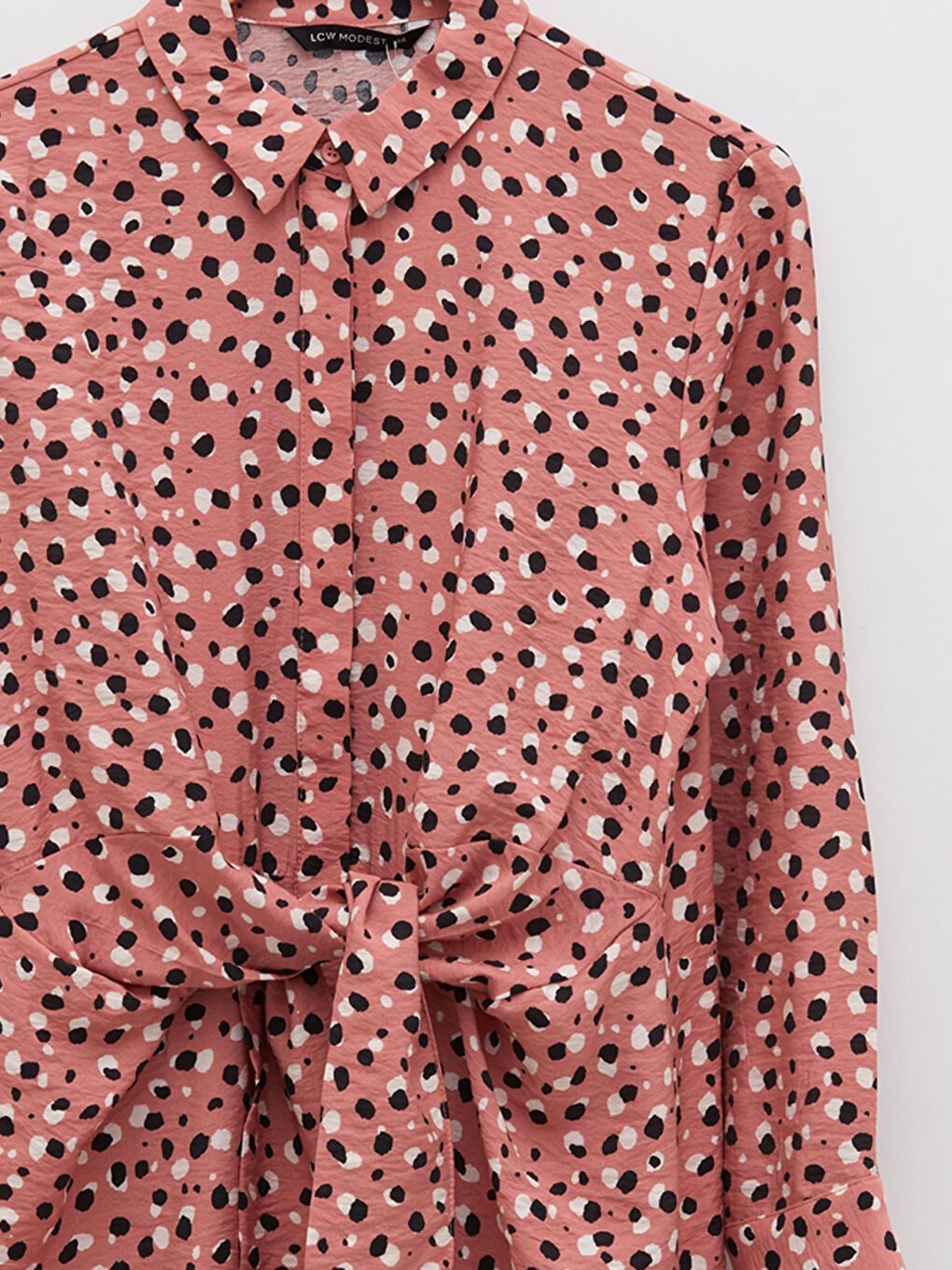 Принтті әйелдерге арналған жейде туника-6