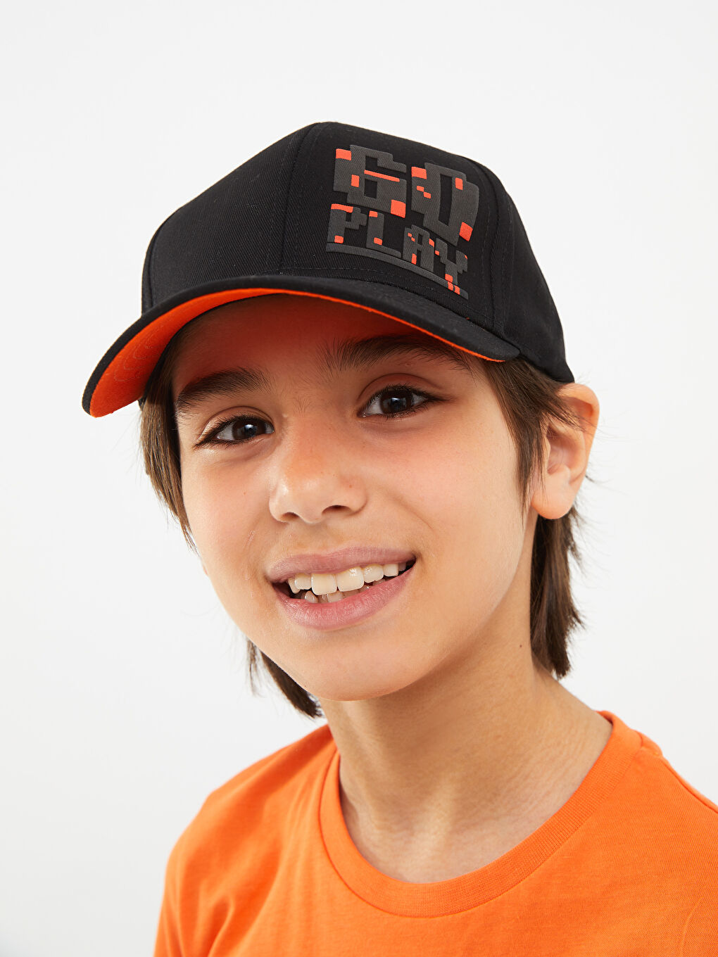 Кепка с вышитой надписью для мальчика-1