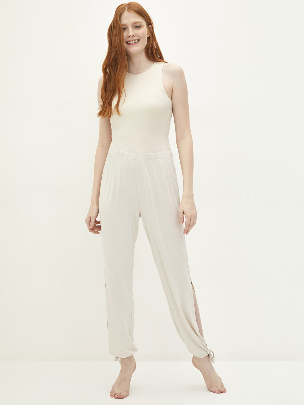 LCW DREAM Kadın Beli Lastikli Düz  Pijama Altı -S2AF60Z8-FXP