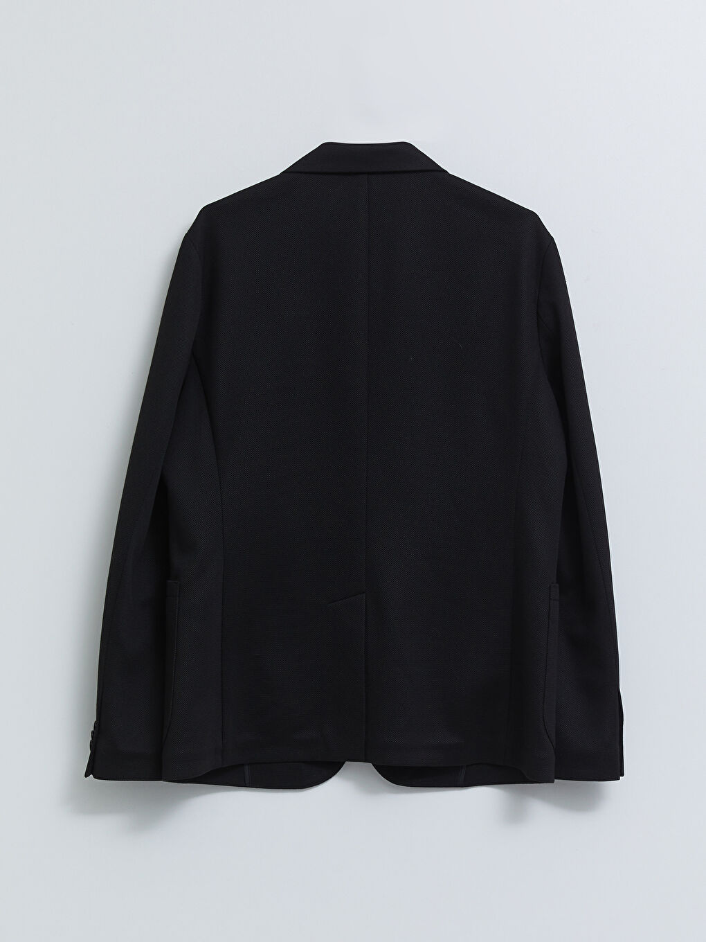 Siyah Dar Kalıp Erkek Blazer Ceket-6