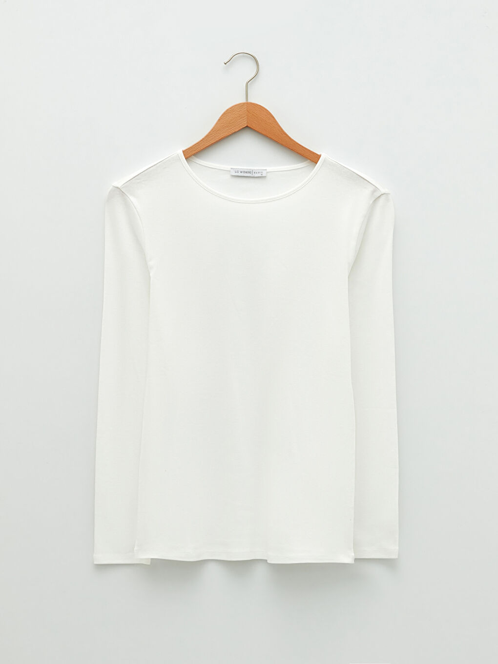 Body pentru Femei cu Guler Rotund-4