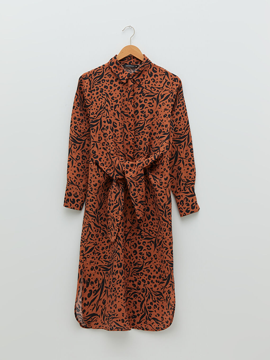 Patterned Women's Shirt Tunic-5