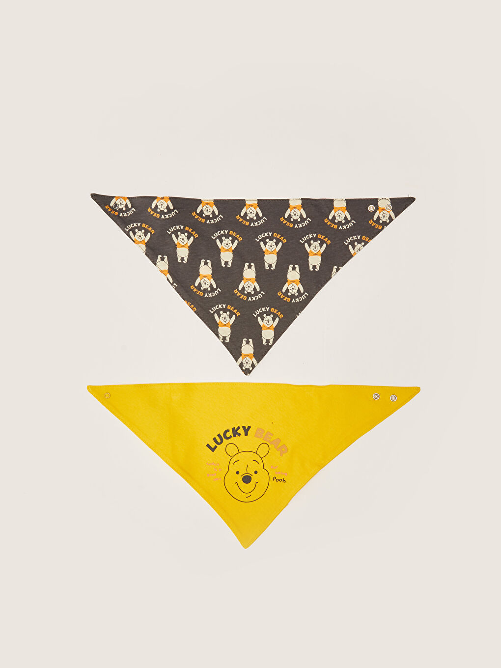 Winnie the Pooh Printed Baby Boys' Bib 2 Pack