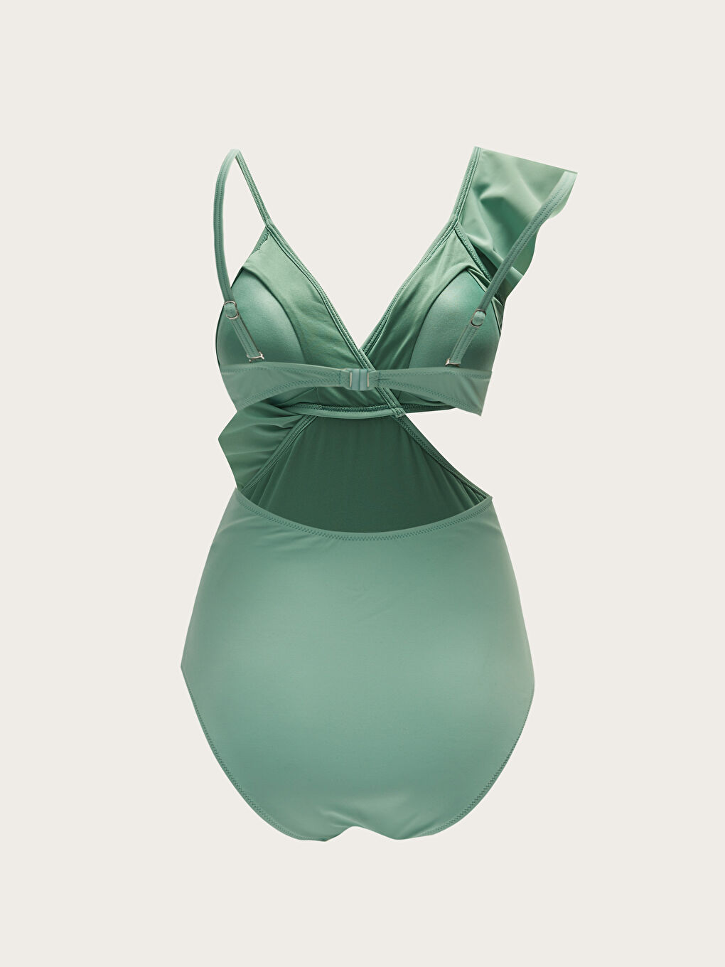 Yeşil Düz Üçgen Dolgusuz Mayo-1