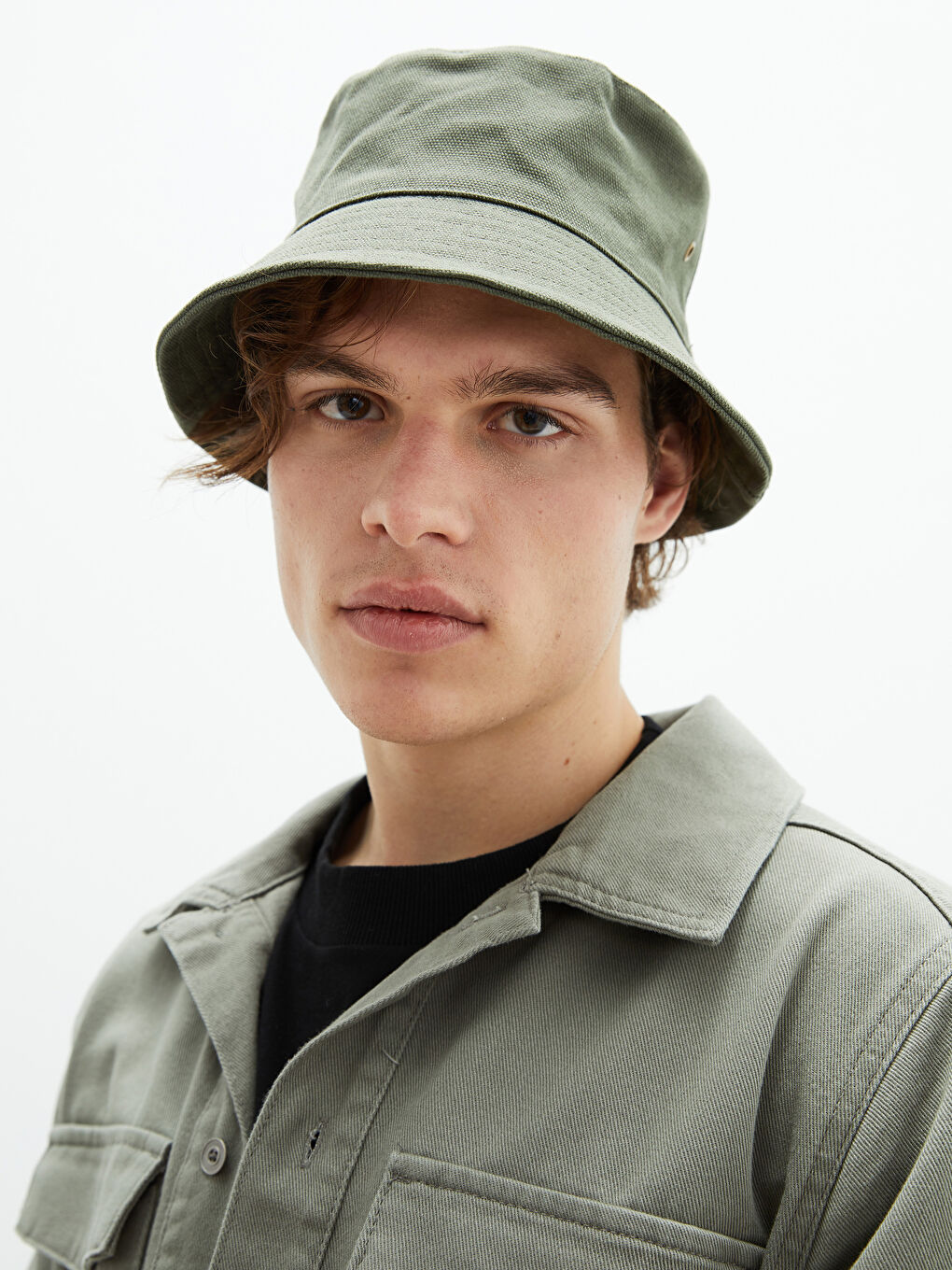 Plain Men's Bucket Hat
