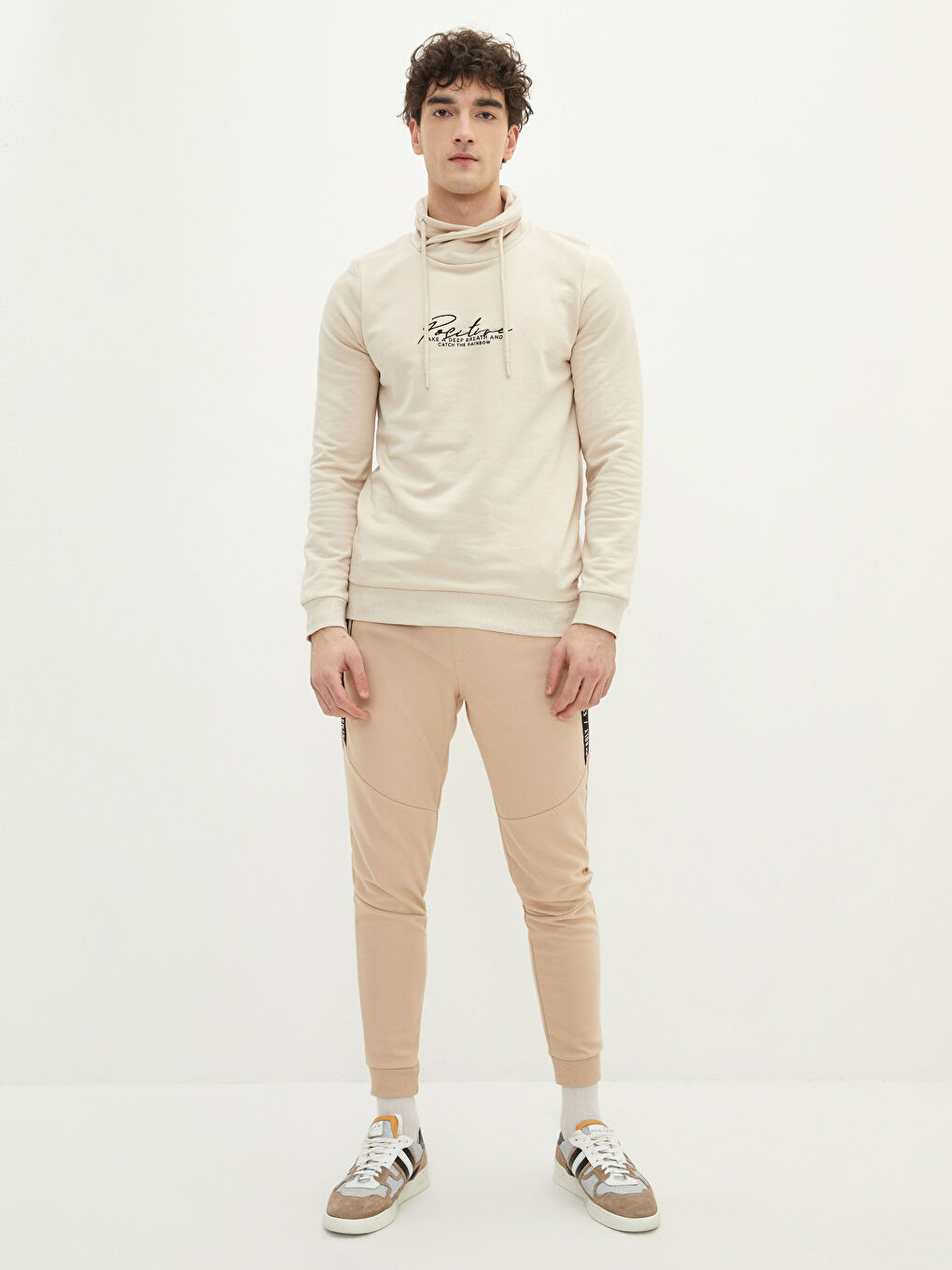 Long Sleeve Printed Men's Sweatshirt-2