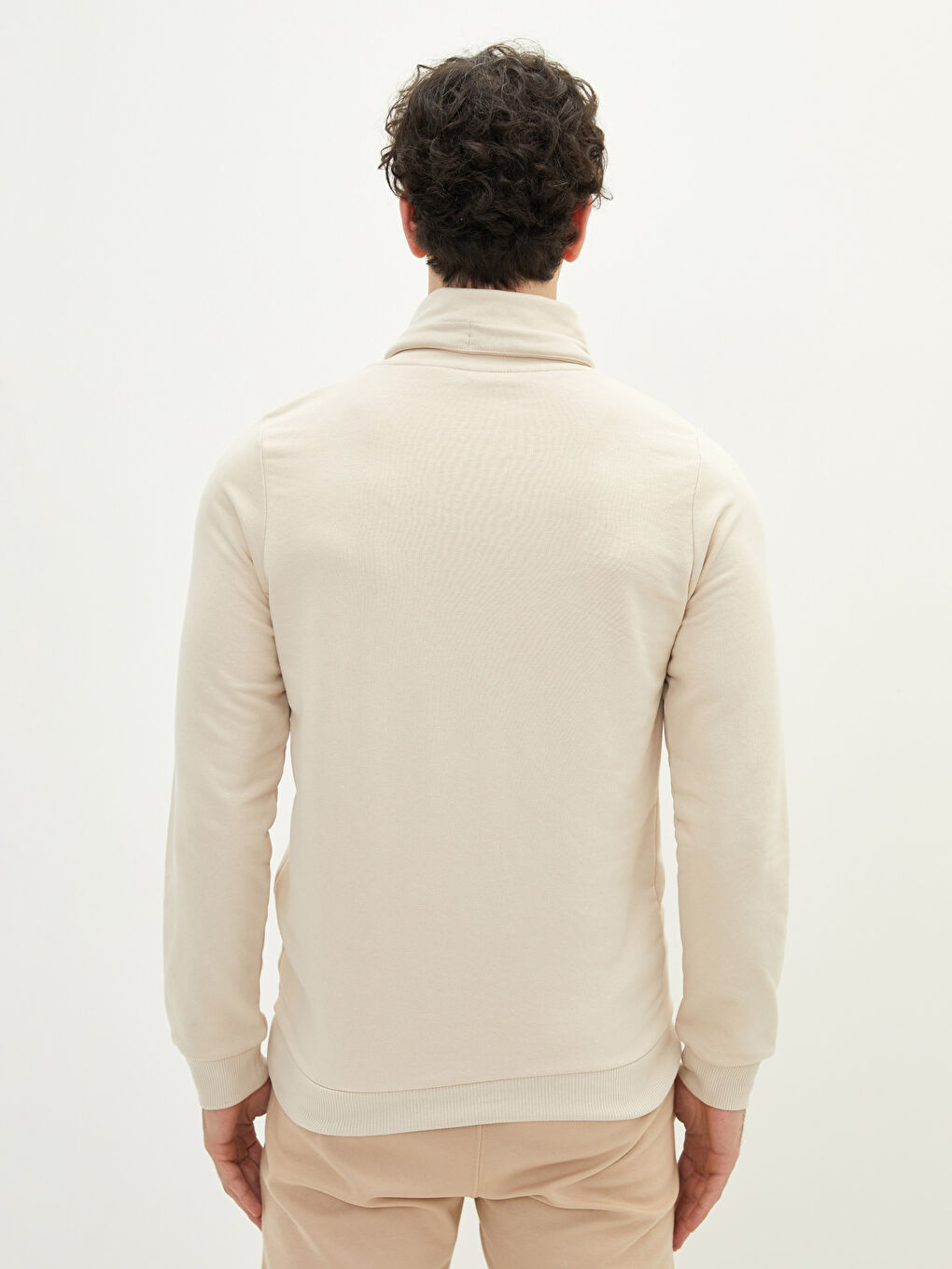Long Sleeve Printed Men's Sweatshirt-4