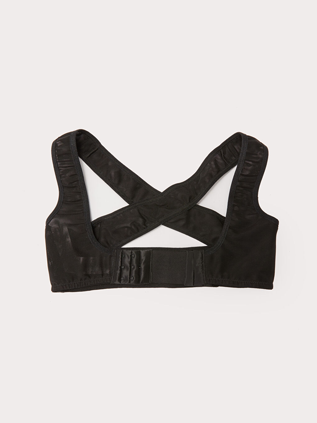 Non-Wireless Padded Stripe Detail Upright Supportive Bra -S2AI02Z8-CVL