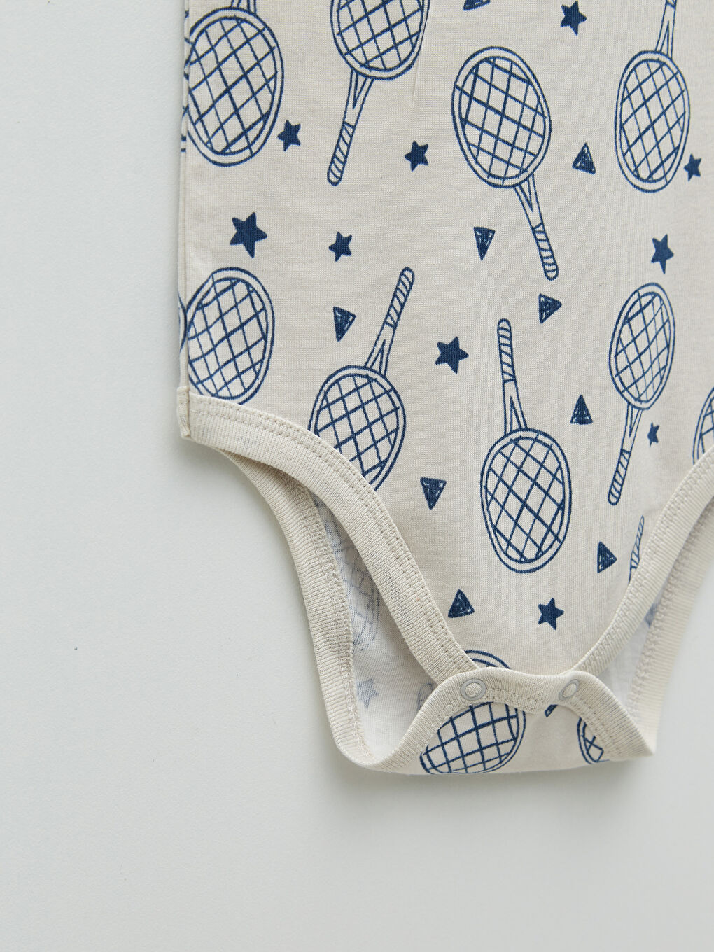 Боди с круглым вырезом и коротким рукавом из хлопка для малышей мальчиков с заклепками, 2 упаковки-2