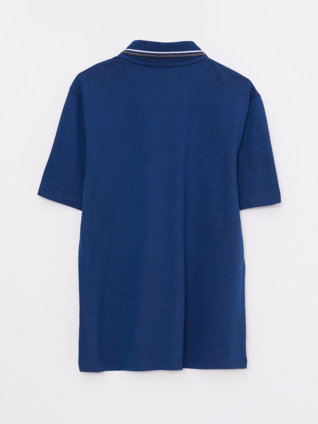 تي شيرت بياقة بولو كم قصير بيكيه للرجال-6