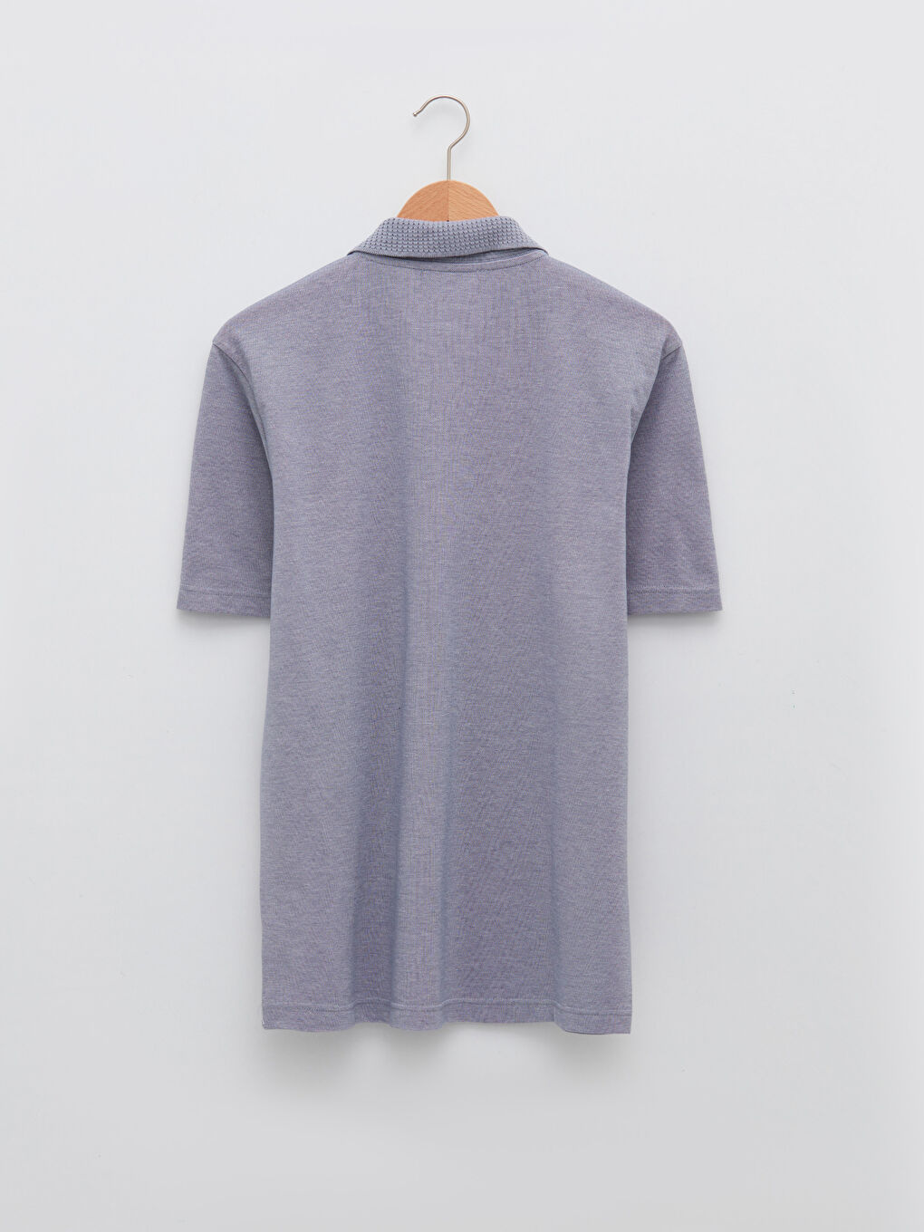 تيشيرت ياقة بولو كم قصير للرجال-6