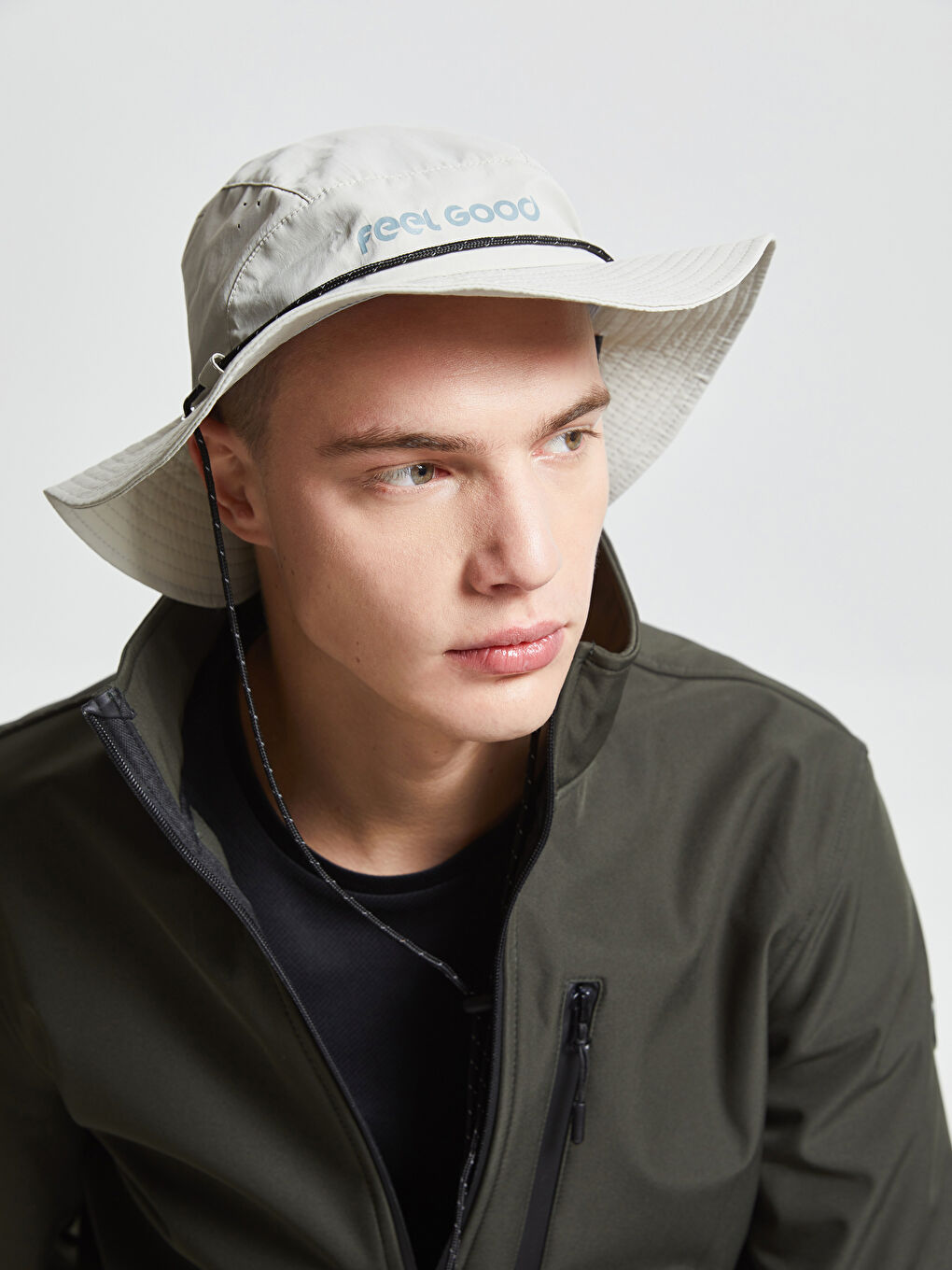 LCW ACCESSORIES Printed Corded Men's Outdoor Hat -S2AJ75Z8-FYS