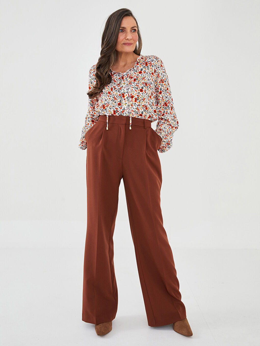 LC Waikiki Cvetna bluza od viskoze -S2AJ98Z8-F9C