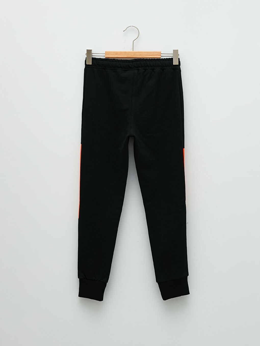 Siyah Beli Lastikli Baskılı Erkek Çocuk Jogger Eşofman Altı-1