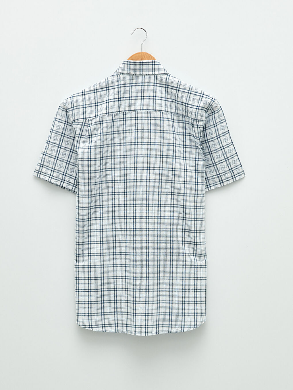 Ерлерге арналған ұзын жеңді торлы стандартты пішімді жейде-6