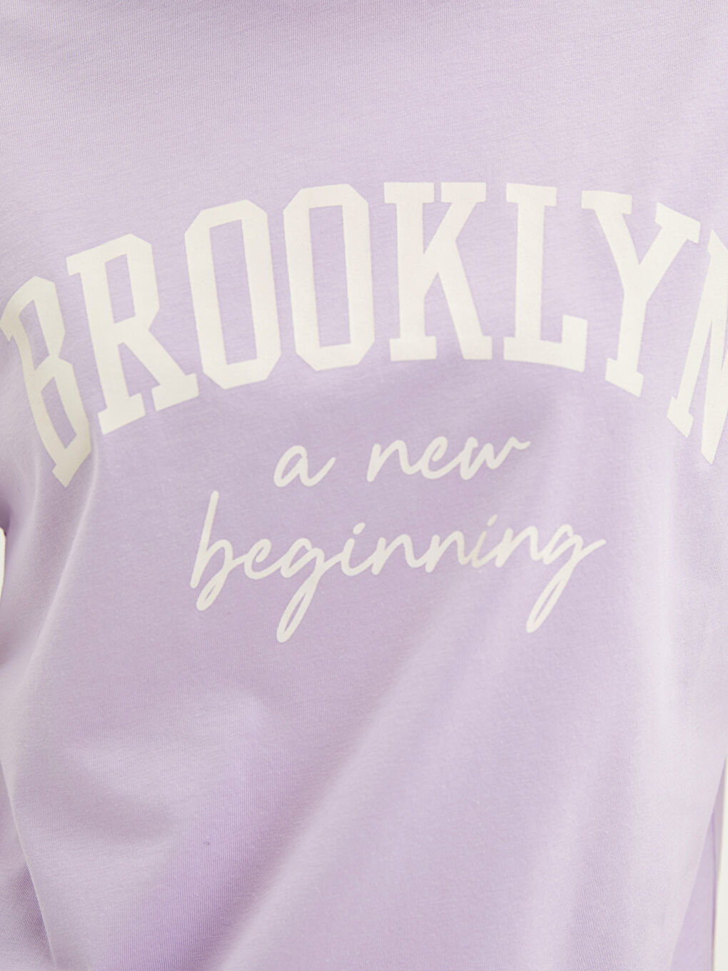 Žena LILA Majica kratkih rukava-2