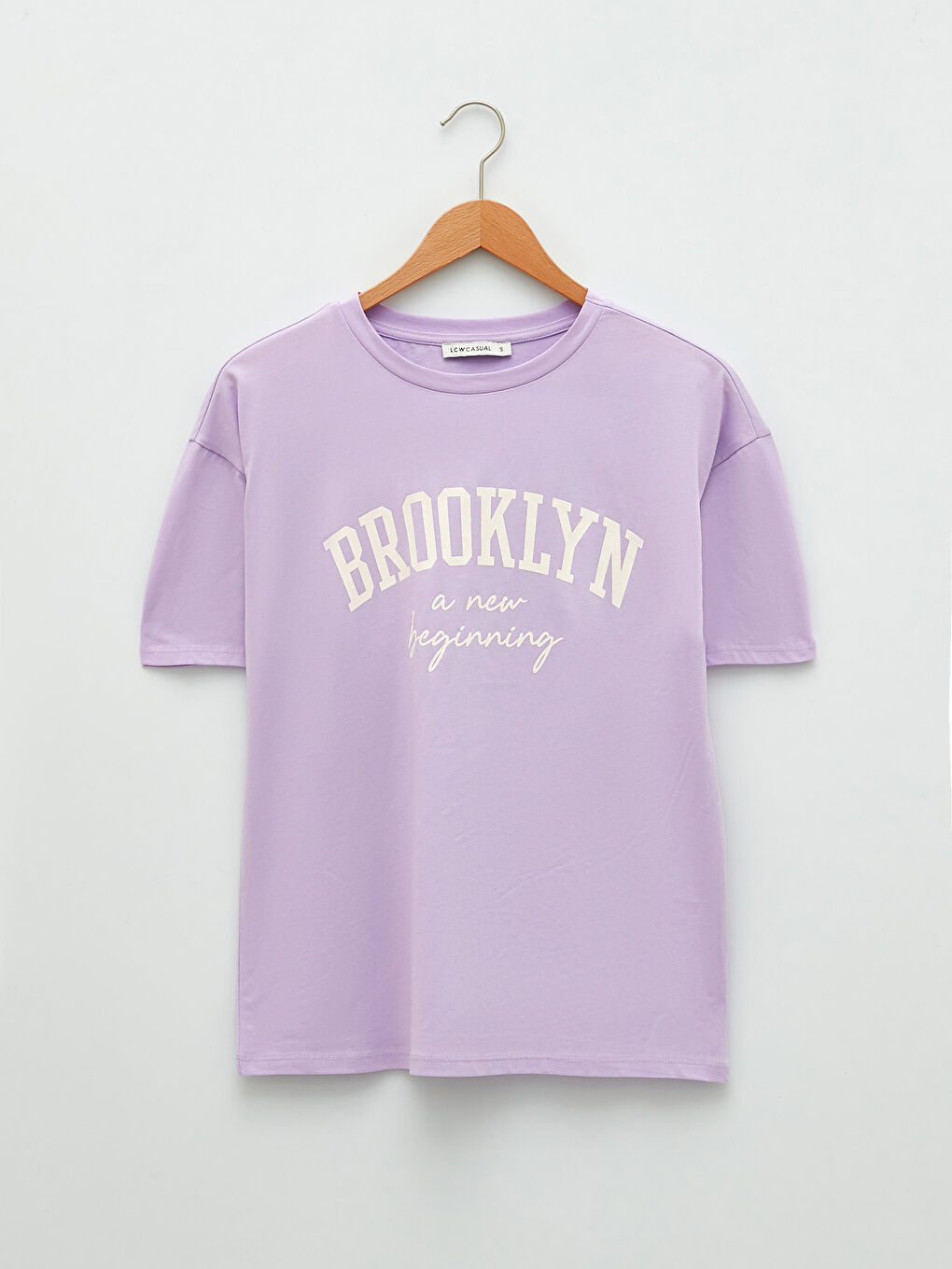 Žena LILA Majica kratkih rukava-4