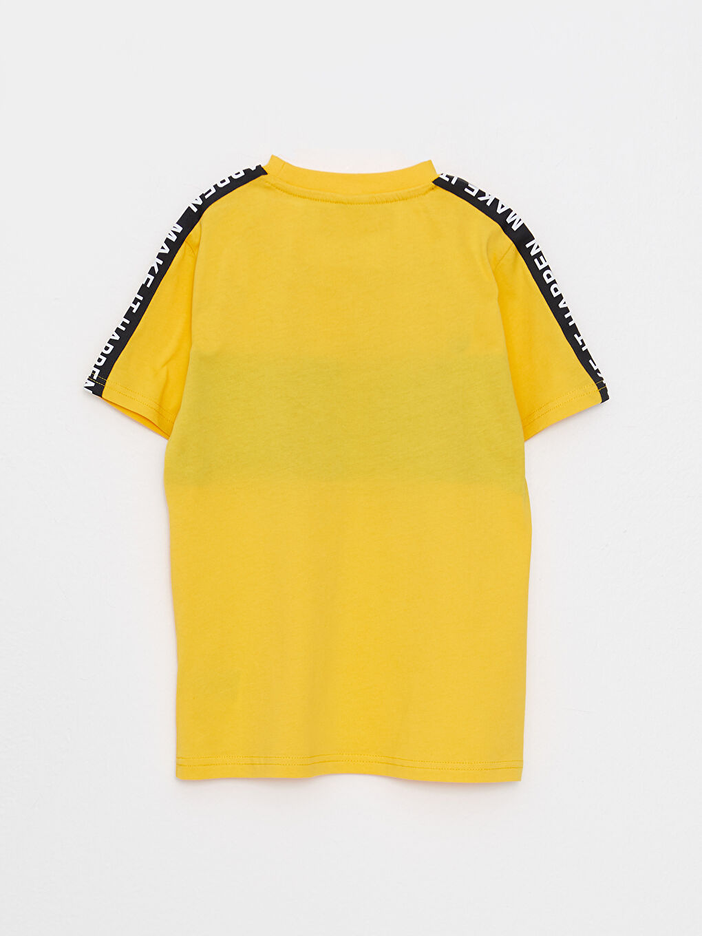 Crew Neck Printed Short Sleeve Boys' T-Shirt and Shorts-2