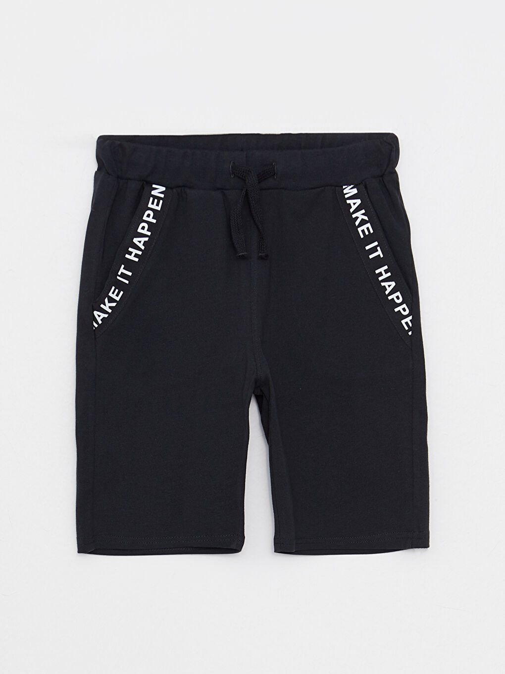 Crew Neck Printed Short Sleeve Boys' T-Shirt and Shorts-3