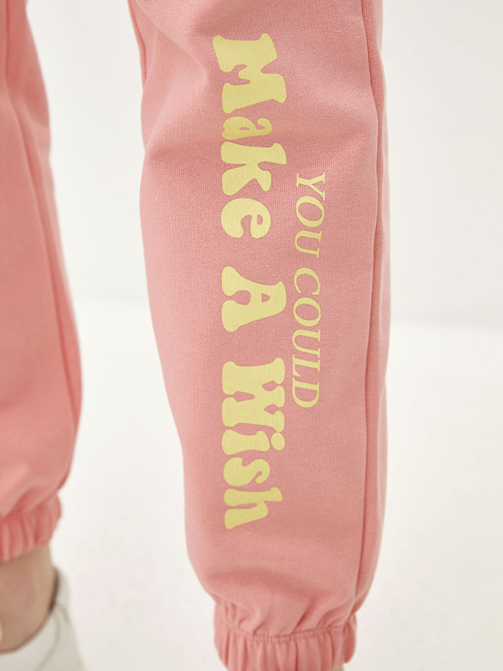 LCW Vision Elasticated Waist Printed Women's Jogger Sweatpants -S2AL24Z8-GCE