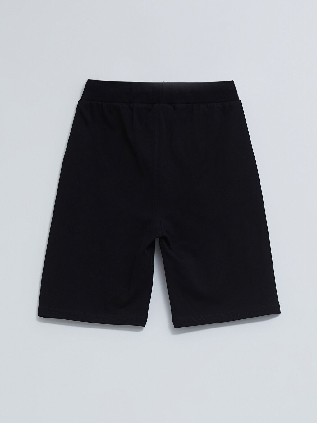 Turuncu Bisiklet Yaka Baskılı Kısa Kollu Erkek Çocuk Tişört ve Şort-4