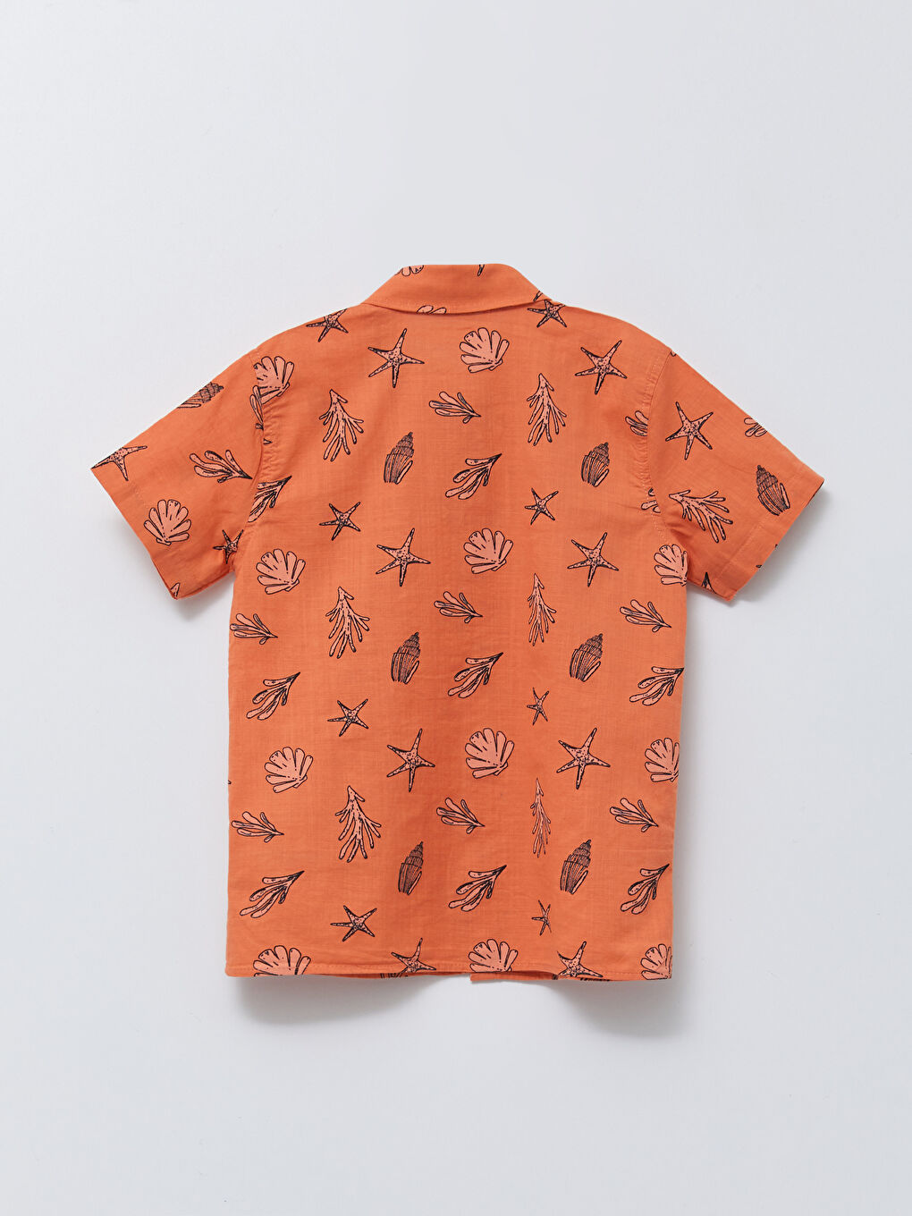 قمصان أولادي جبردين بأكمام قصيرة منقوشة ورولات-2