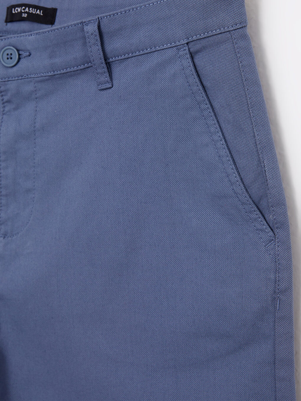 Ерлерге арналған тар пішімдегі саржа шолақ шалбар-6