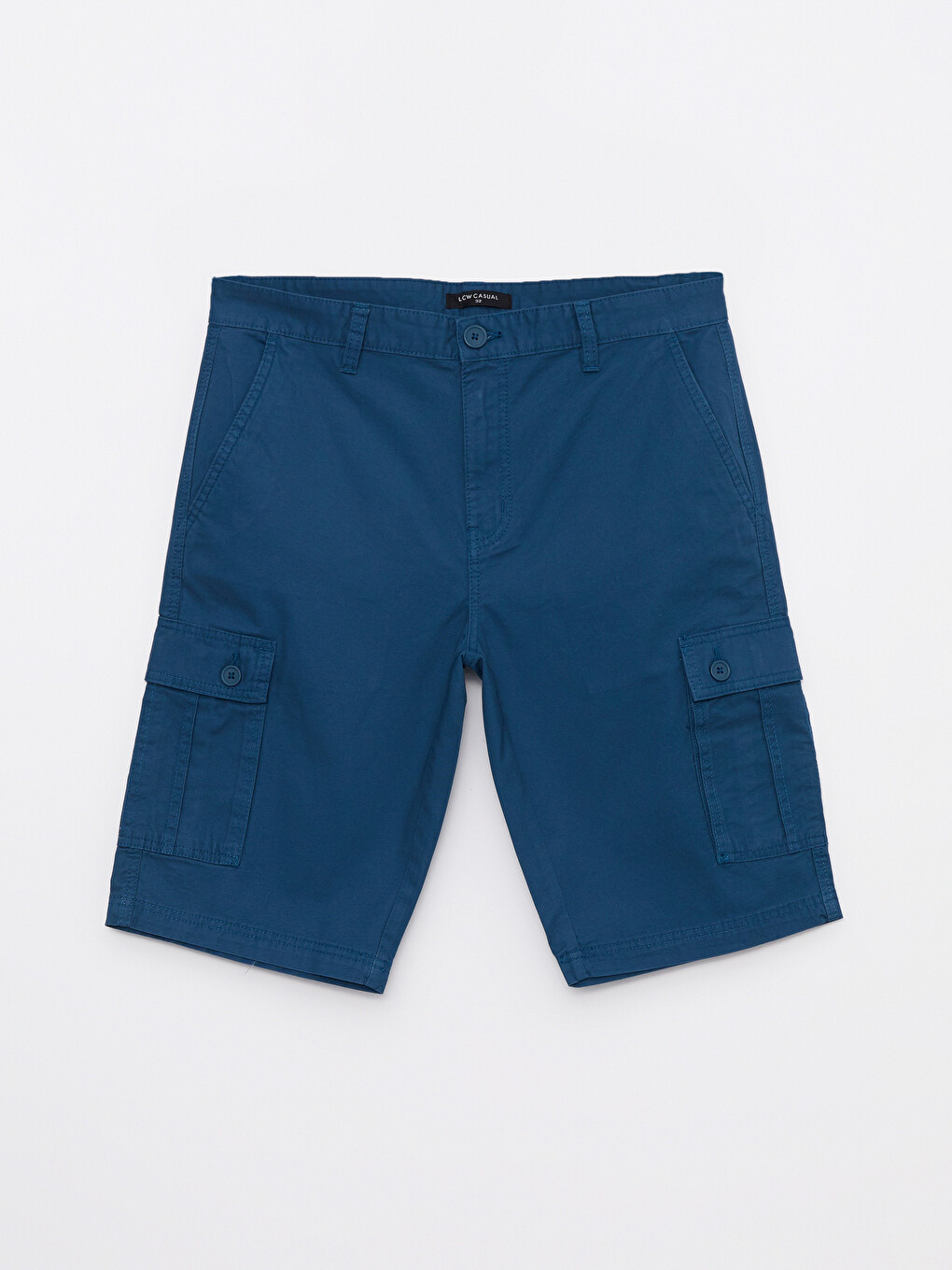Standard Fit Twill Men's Cargo Shorts-5