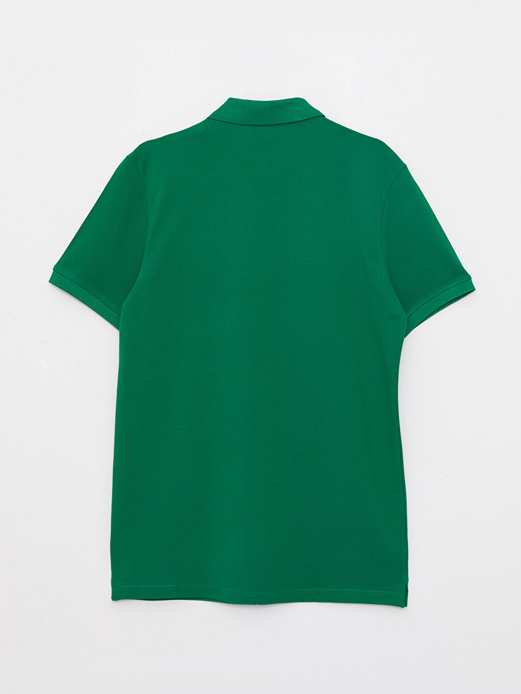 T-shirt Basique à Manches Courtes Col Polo en Piqué pour Hommes-11