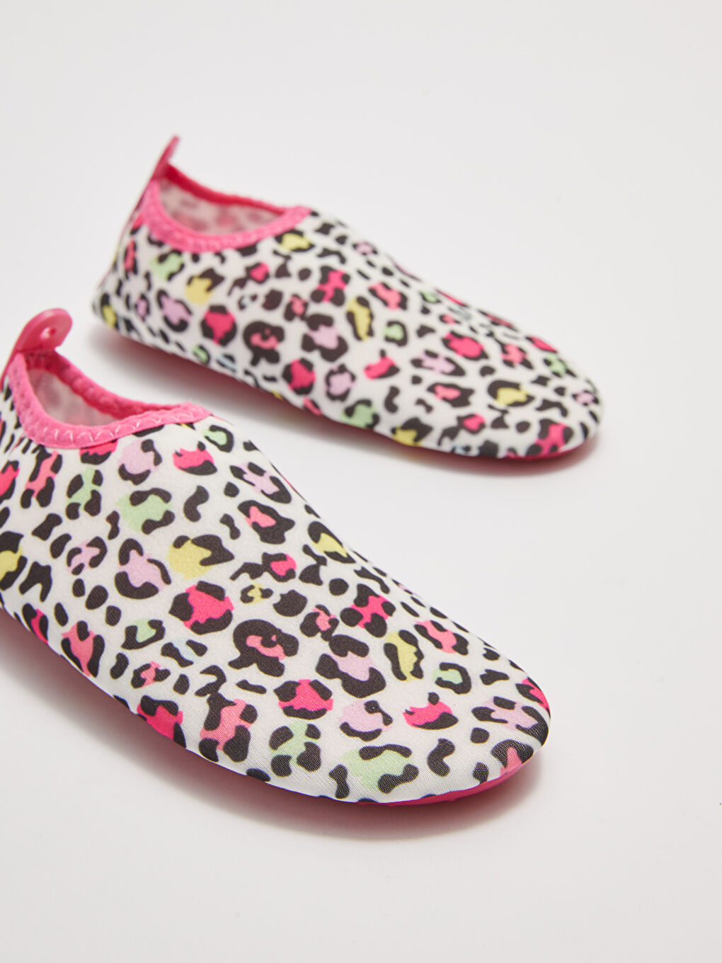 Printed Girls' Aqua Shoes-2