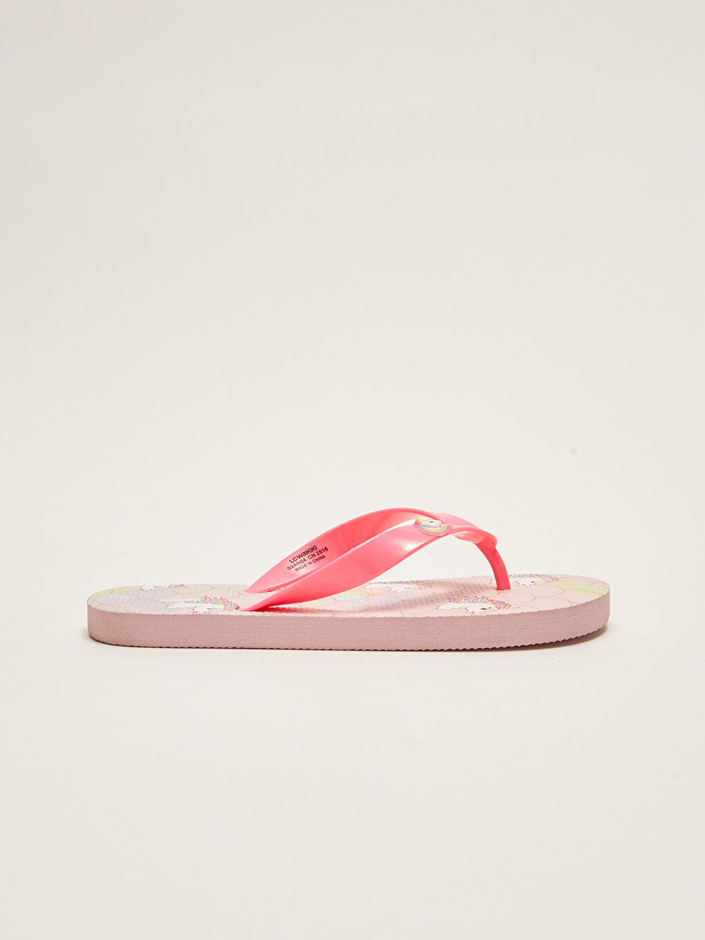 Printed Girl Flip Flops.-1