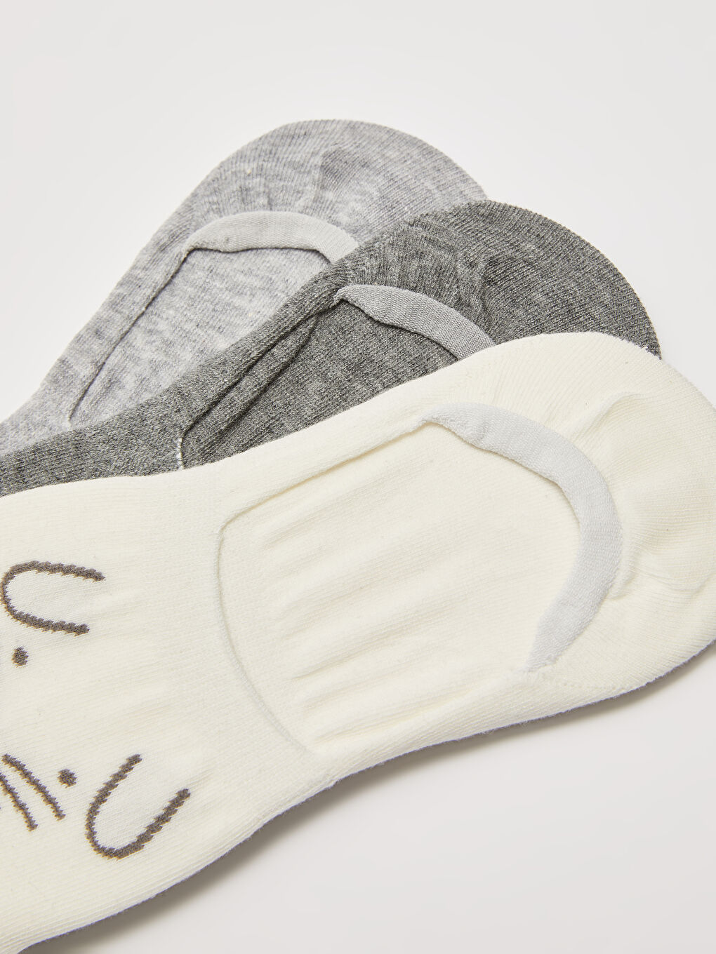 Chaussettes Invisibles à Motifs pour Femmes Lot de 3 Pièces-2