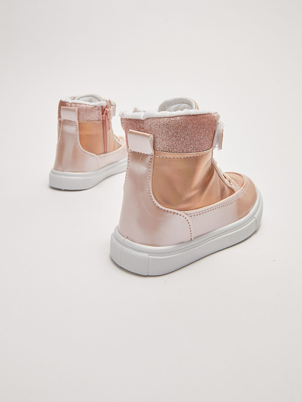 أحذية رياضية بناتي رضع برباط فيلكرو وسحاب-2