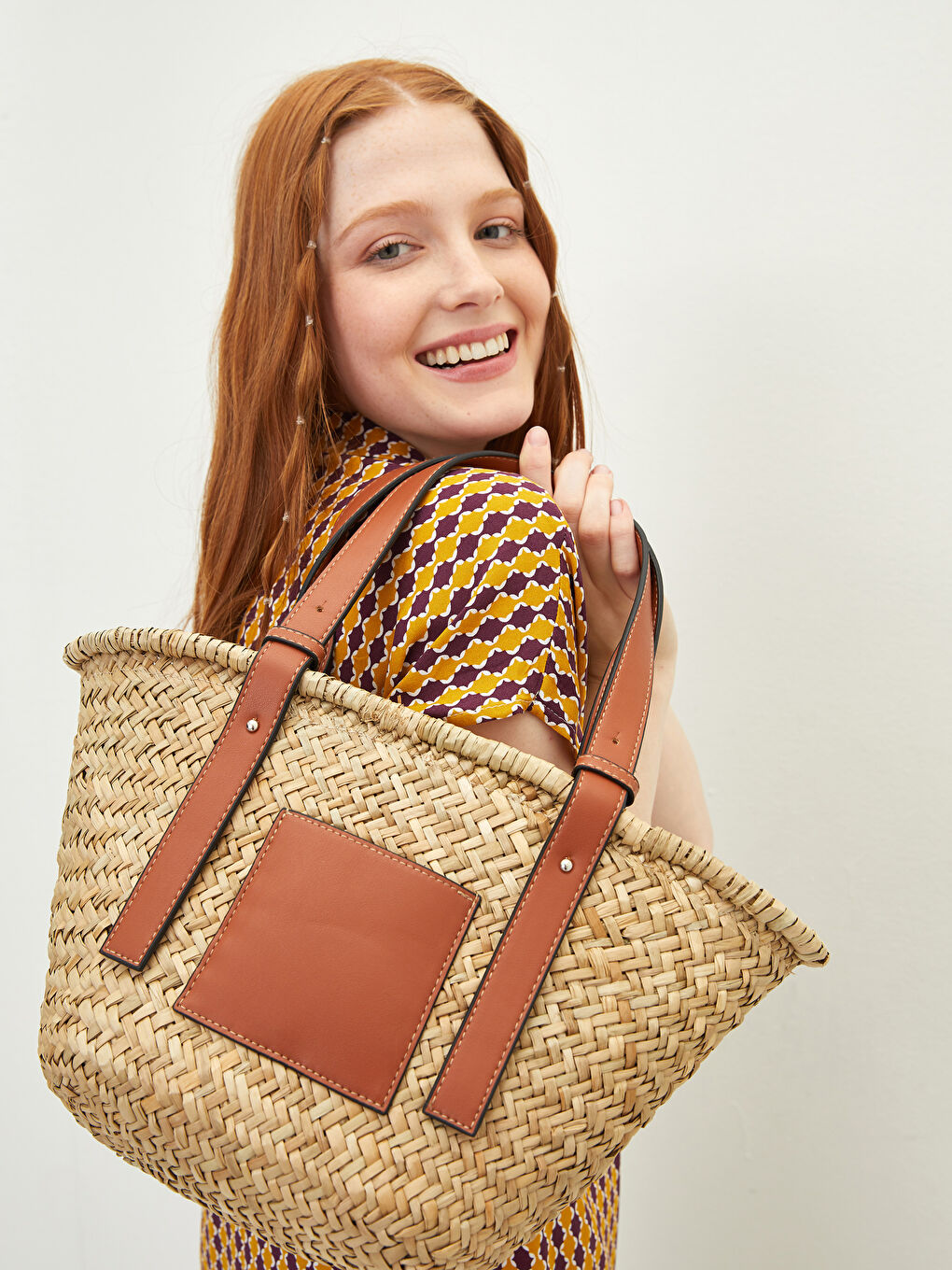 Woven Women's Beach Bag