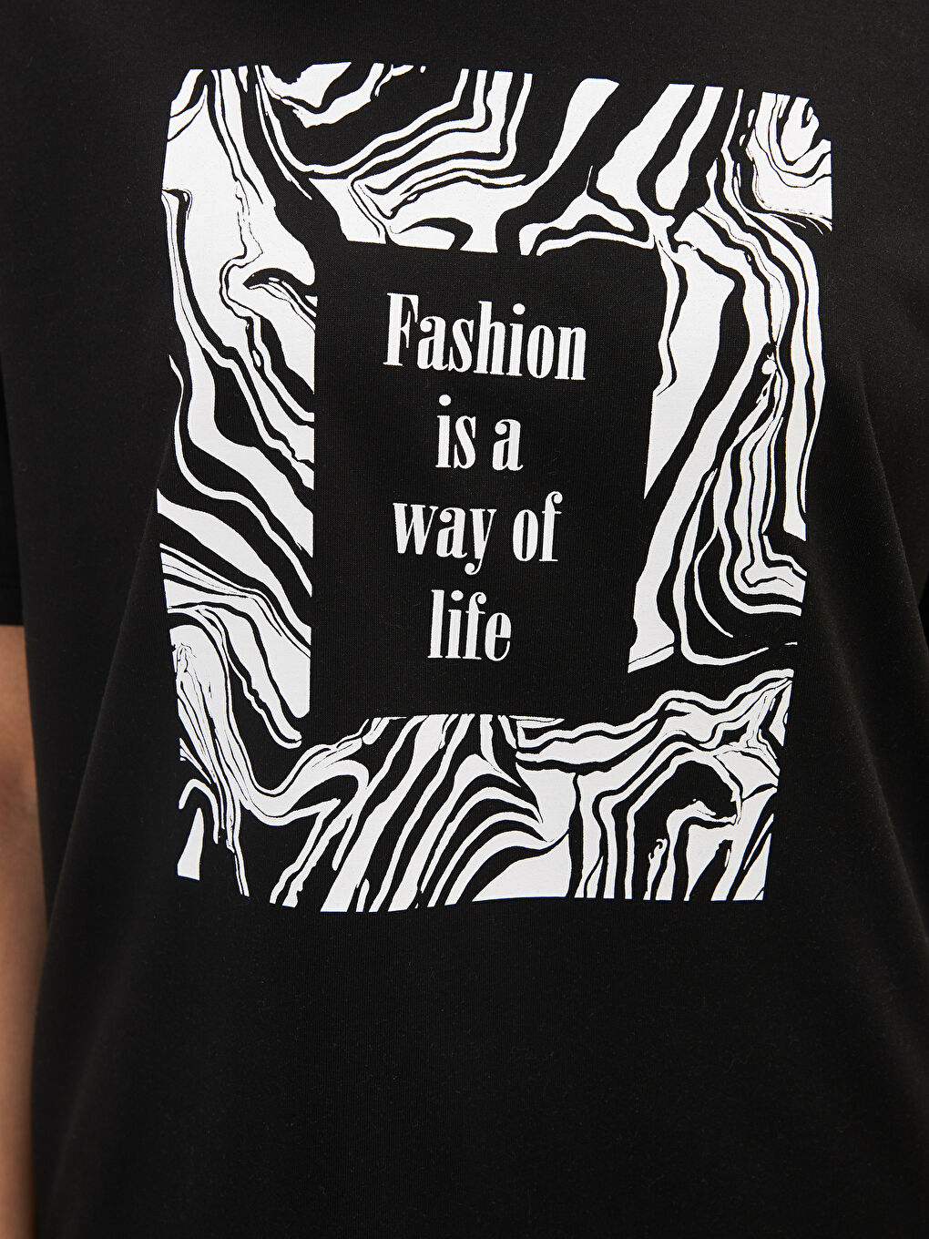 Женская футболка с круглым вырезом и короткими рукавами с принтом-2