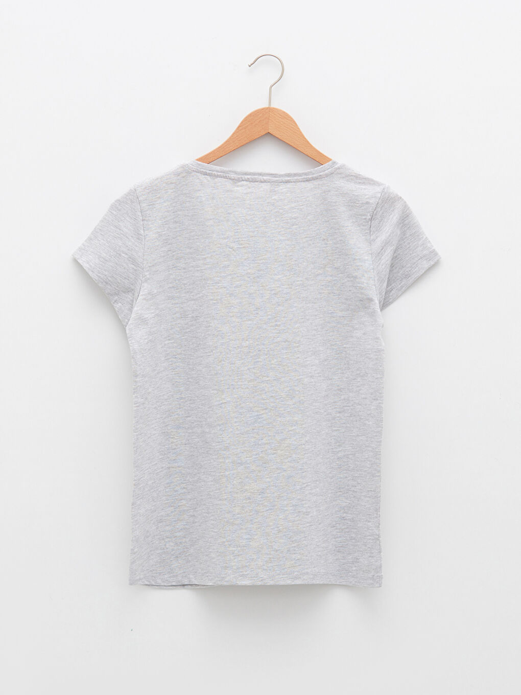 Pembe Bisiklet Yaka Baskılı Kısa Kollu Kadın Pijama Takımı-7