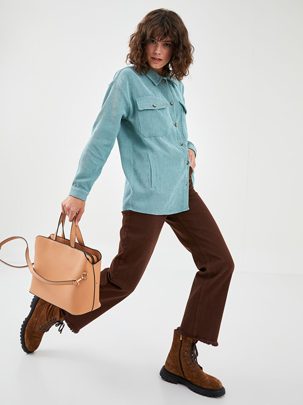 LCW ACCESSORIES Handtasche in Lederoptik für Damen mit verstellbarem Riemen -S2AQ52Z8-KK7