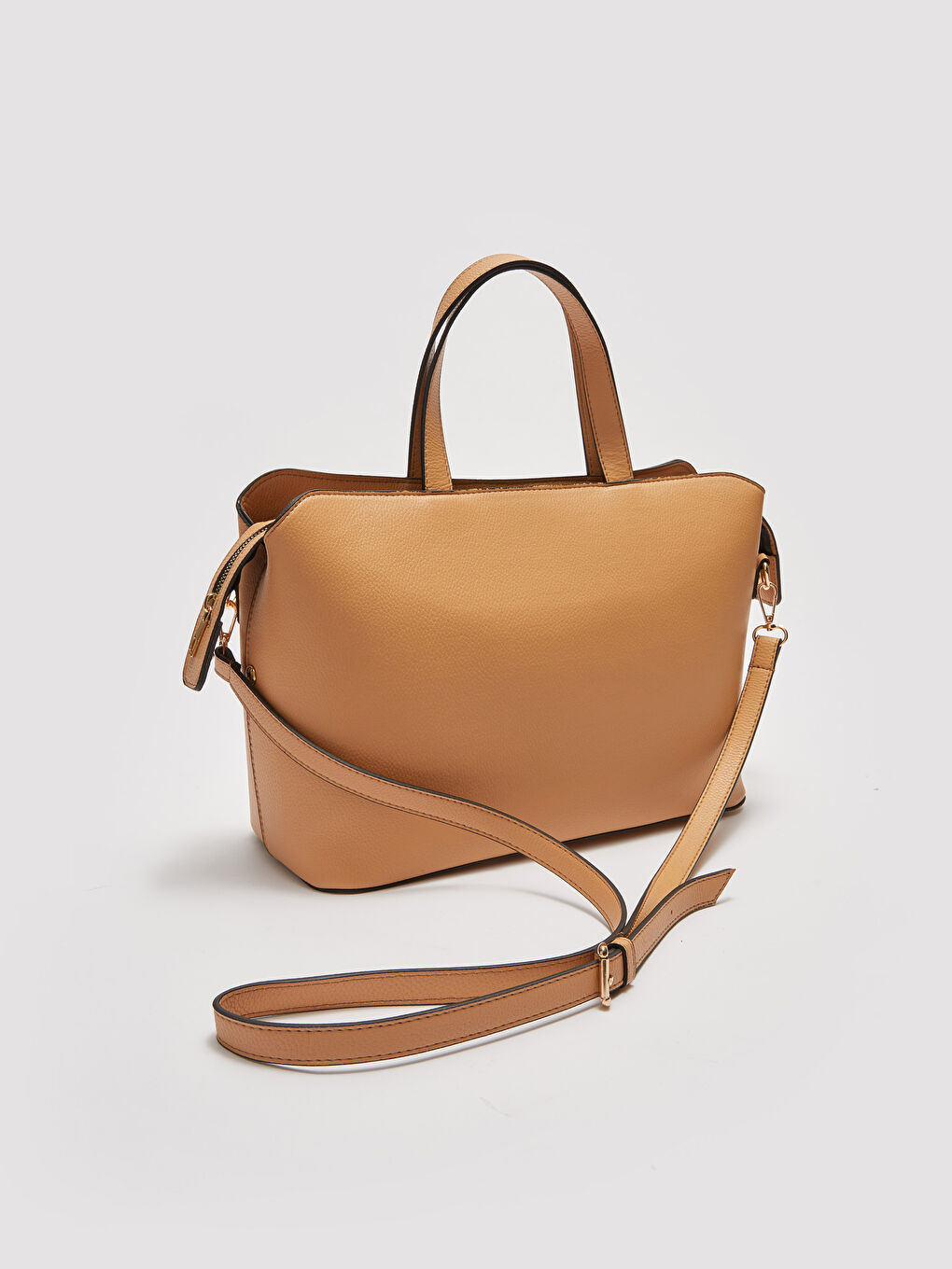 LCW ACCESSORIES Handtasche in Lederoptik für Damen mit verstellbarem Riemen -S2AQ52Z8-KK7
