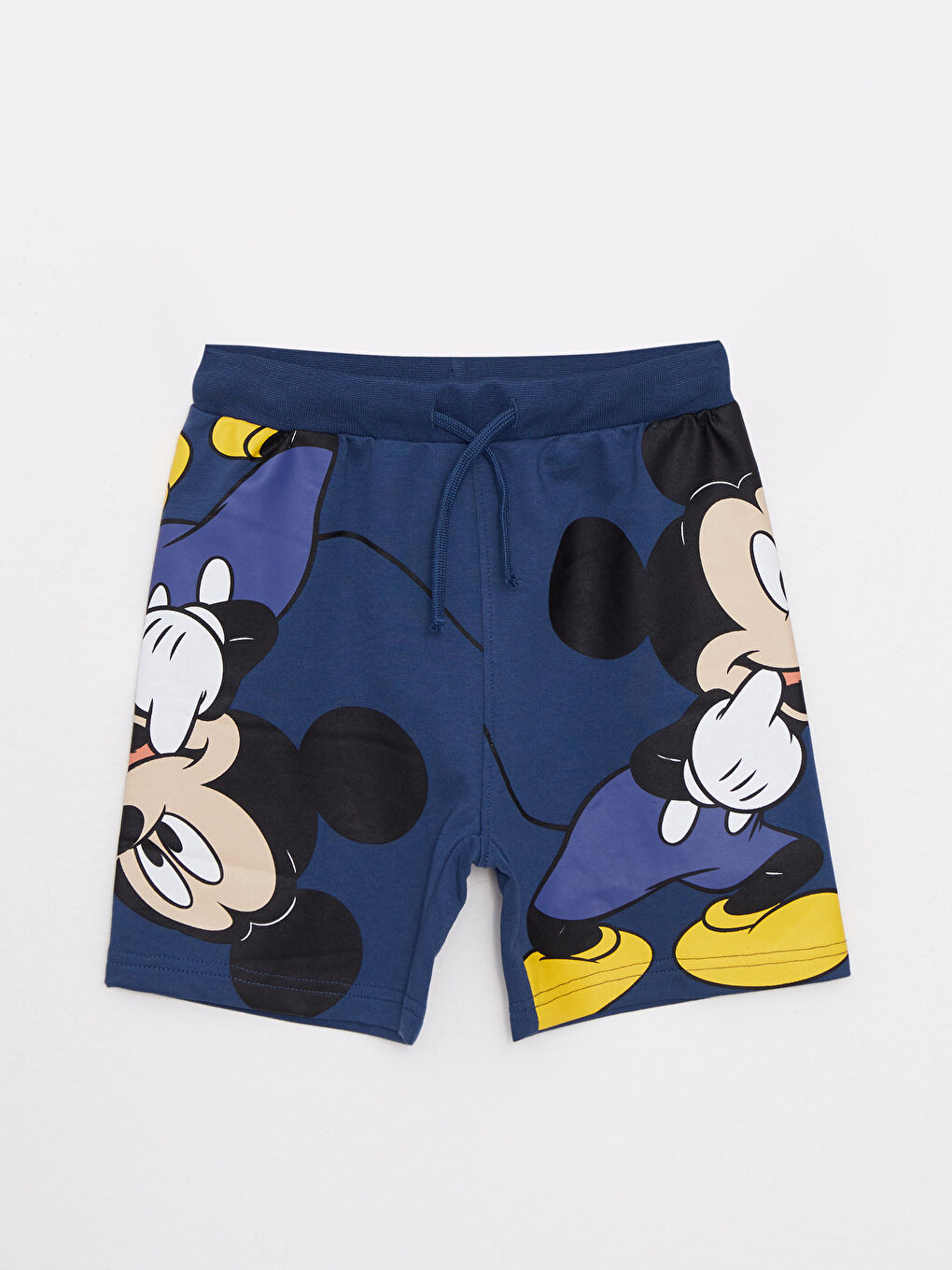 Elastic Waist Mickey Mouse Printed Boys' Shorts -S2AQ90Z4-HFS
