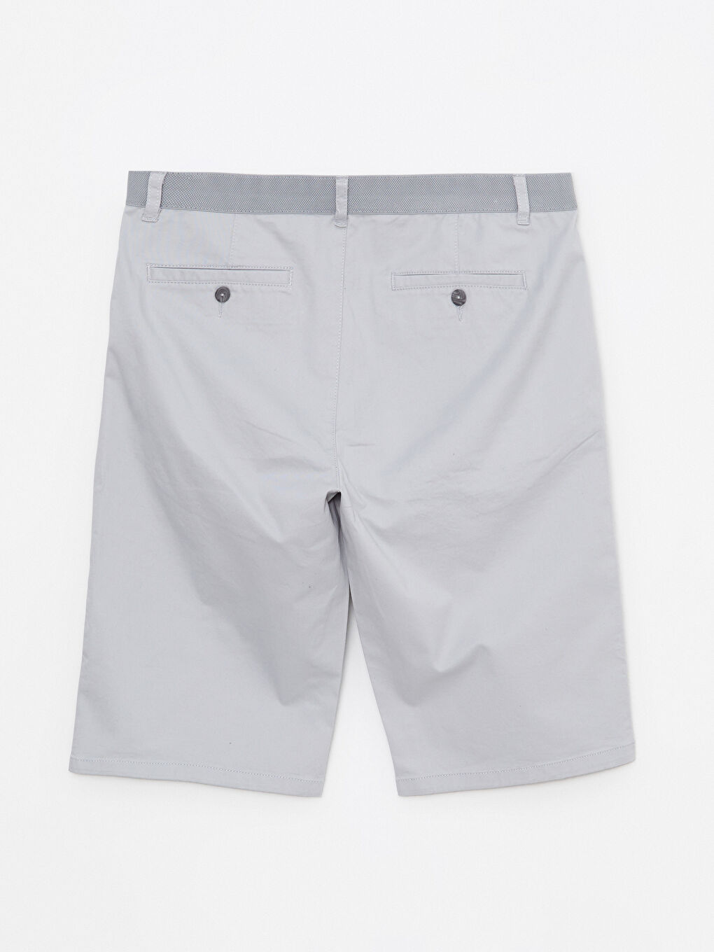Comfort Fit Gabardine Men's Bermuda Shorts -S2AT15Z8-FKD
