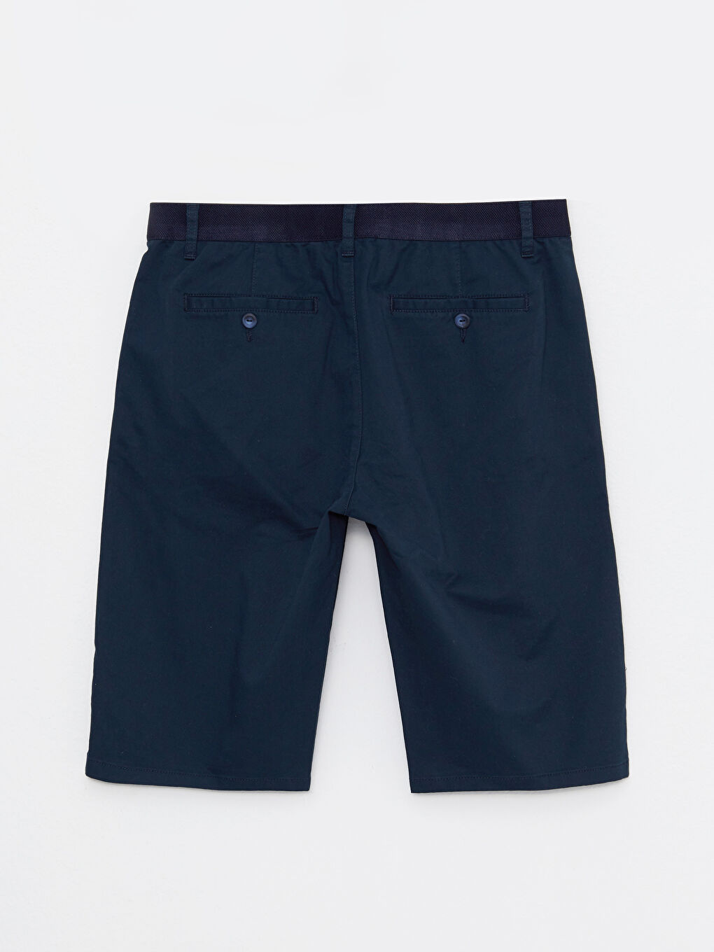 Comfort Fit Gabardine Men's Bermuda Shorts -S2AT15Z8-KN7
