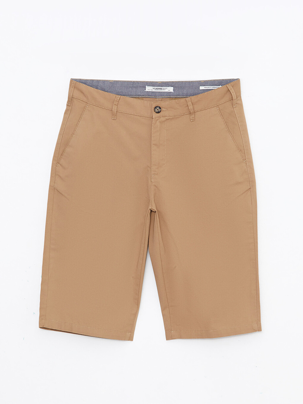 Wide Fit Bermuda Men's Shorts-5