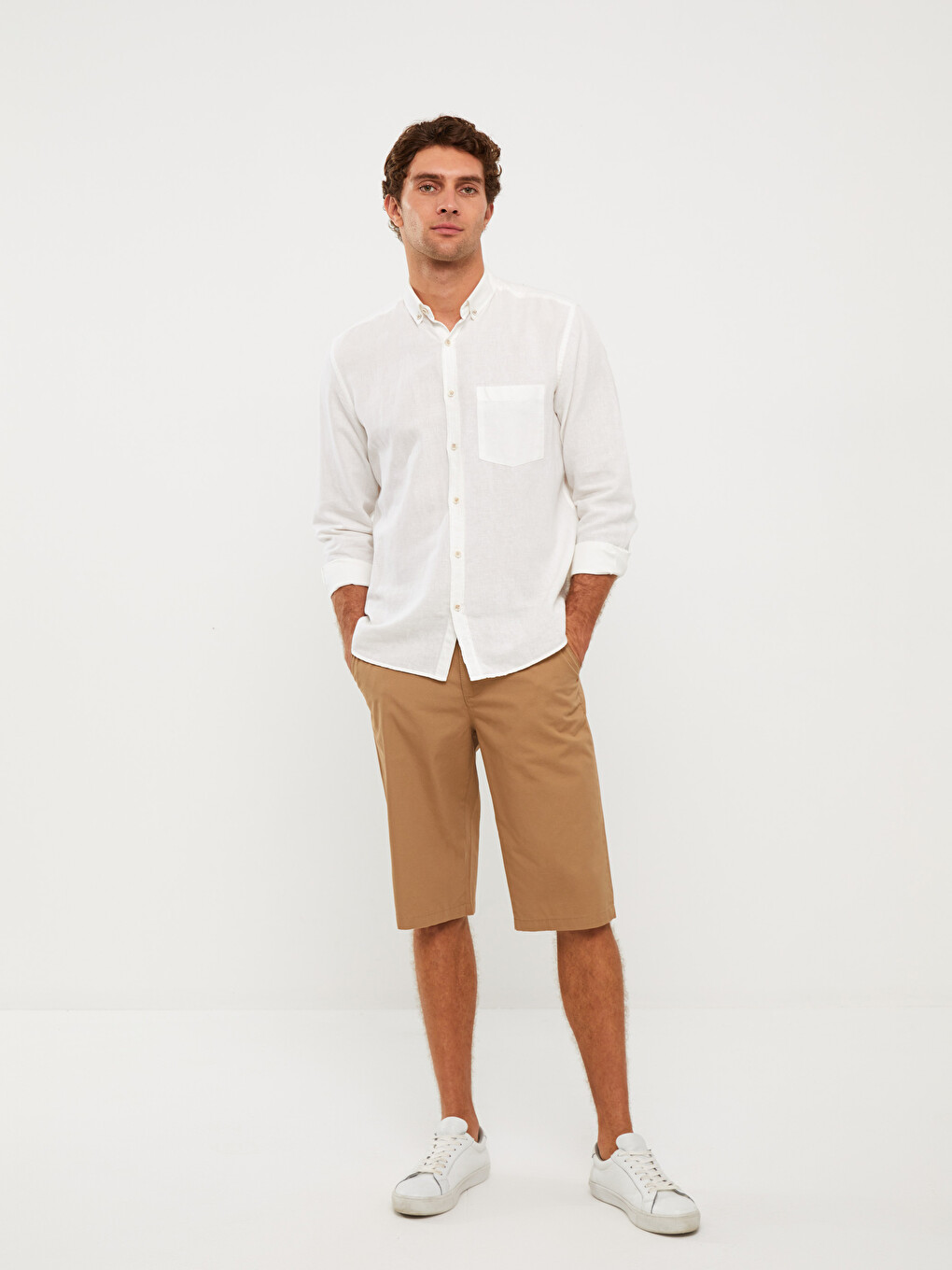 Wide Fit Bermuda Men's Shorts