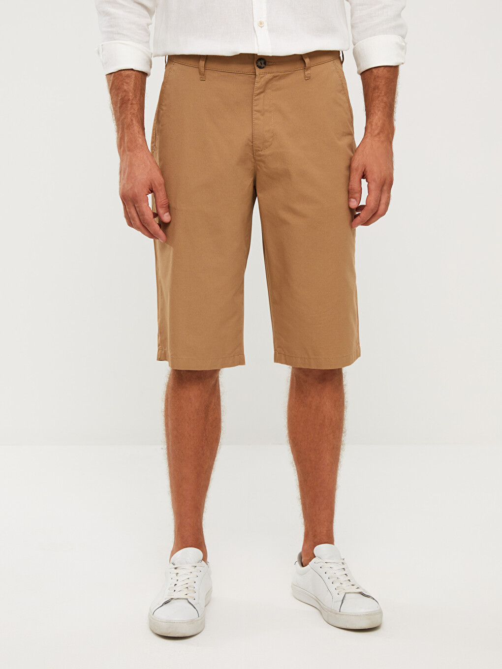 Wide Fit Bermuda Men's Shorts-3