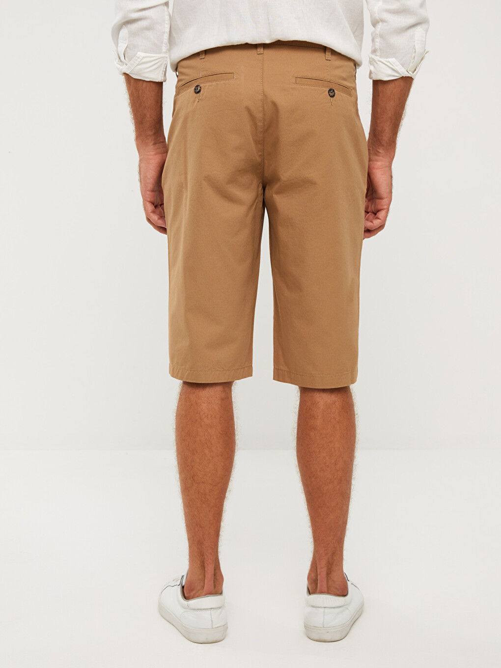 Wide Fit Bermuda Men's Shorts-4
