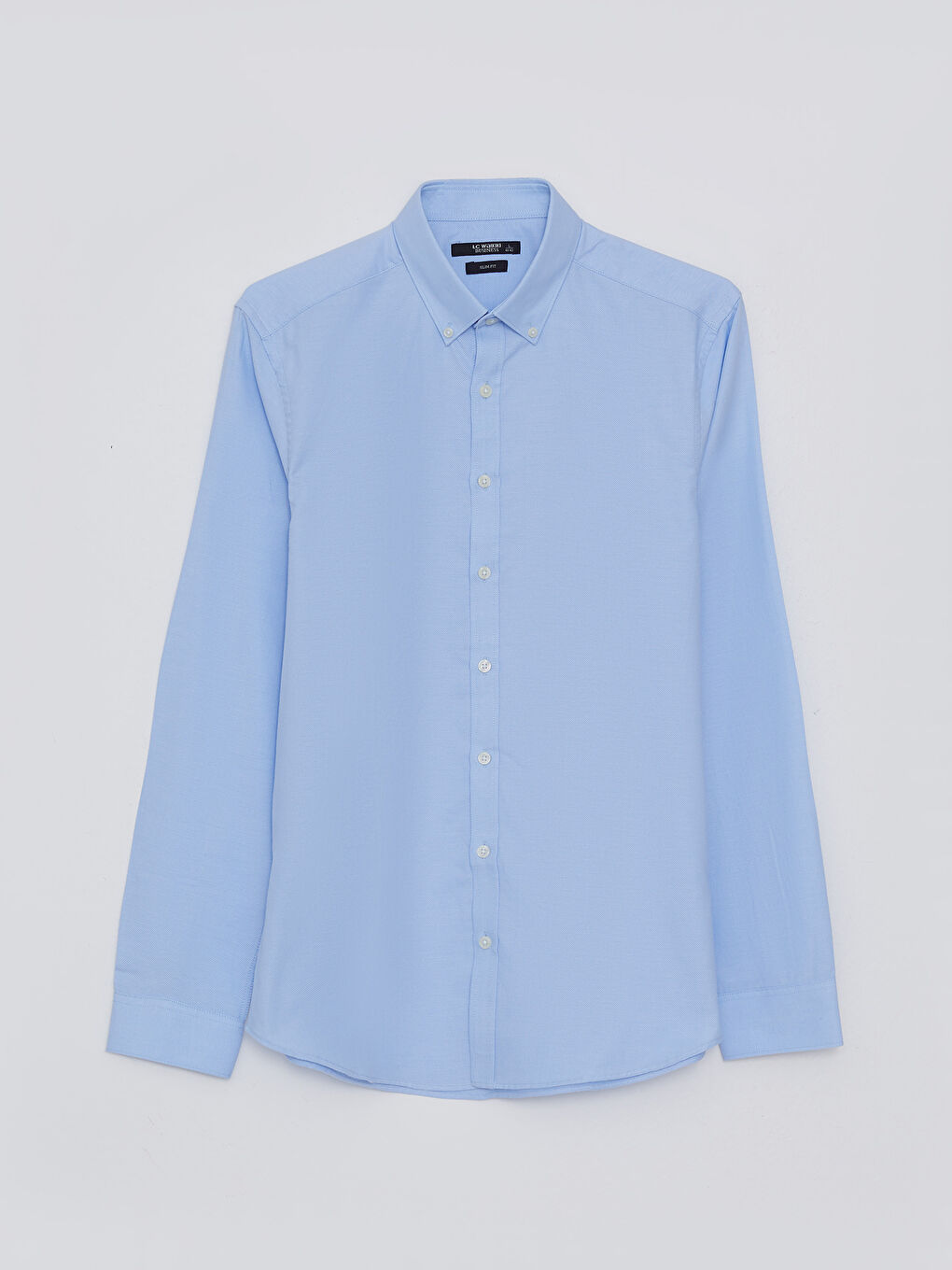 Chemise Oxford Slim Fit à Manches Longues pour Hommes